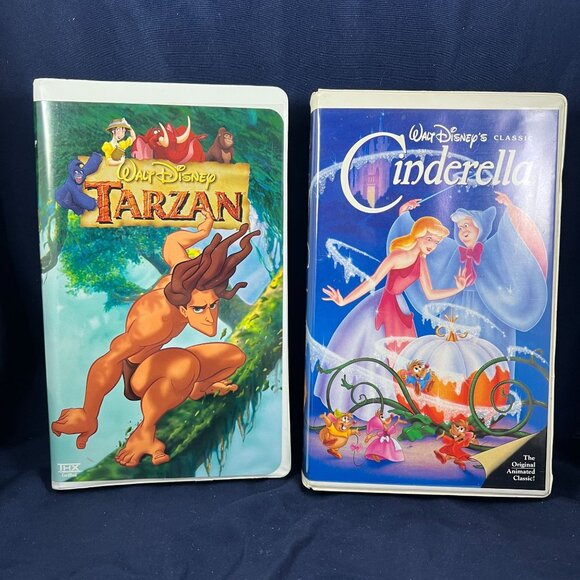 Lot Of 7 Walt Disney Animated Classic VHS Movies Featuring Beloved Favorites Inc - Picture 5 of 5